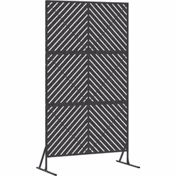 Ce panneau de clôture en acier extérieur donne du style à votre espace tout en délimitant les zones. Avec son design minimali ...