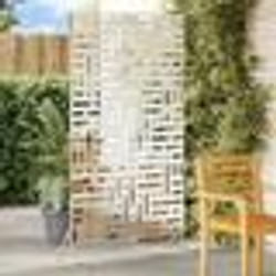 vidaXL Écran de confidentialité 180 cm en acier inoxydable 868553