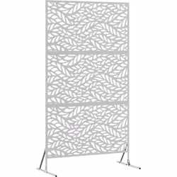Ce panneau de clôture en acier galvanisé est une super manière d'embellir ton espace extérieur tout en faisant une vraie sépa ...