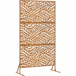 Ce panneau de clôture en acier corten pour extérieur est un super moyen de rendre ton jardin ou ton patio plus sympa tout en ...