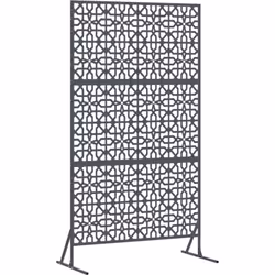 Ce panneau de clôture en acier enduit de poudre est une astuce cool pour embellir ton extérieur tout en délimitant de manière ...