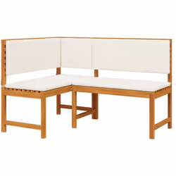 Ce canapé sectionnel d'extérieur combine style et praticité pour n'importe quel espace extérieur. Idéal pour balcons et véran ...