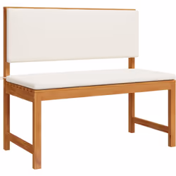 Ce banc en teck massif pour l'extérieur est le parfait mélange de style et de praticité, conçu pour embellir n'importe quel b ...