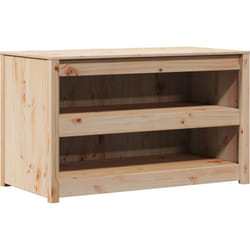 Armoire de cuisine Pin non traité Moyen Rectangulaire vidaXL