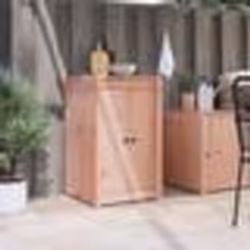 vidaXL Portes de cuisine d'extérieur 50x9x82 cm en bois massif de douglas