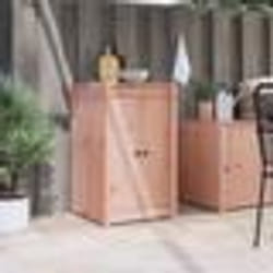 vidaXL Portes de cuisine d'extérieur 50x9x82 cm en bois massif de douglas