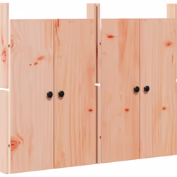 Cet ensemble de portes de cuisine, en bois massif de Douglas, ajoute une touche stylée à votre cuisine extérieure ou salle de ...