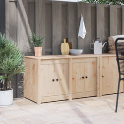 Vidaxl - Armoire de cuisine extérieure 106x55x64 cm en bois massif de pin