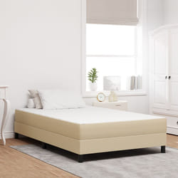 Matelas De Lit Avec Matelas Vert 120 X 190 Cm Tissu Vidaxl