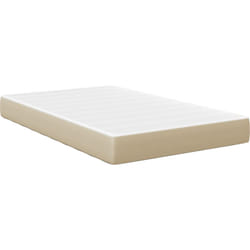 Vidaxl - Matelas à ressorts ensachés Vert clair Gris Moyen 120x200x20 cm Tissu