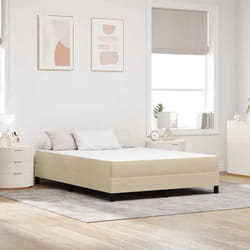 Matelas De Lit Avec Matelas Vert 160 X 200 Cm Tissu Vidaxl