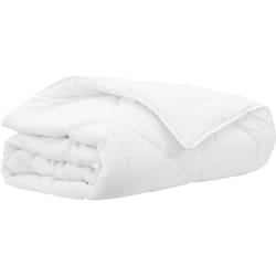 Vidaxl - Couettes & Duvets Blanc 240 x 200 cm Microfibre