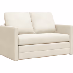 Ce canapé se distingue vraiment avec sa couleur crème et son design moderne, idéal pour toutes les salles de séjour. Sa forme ...