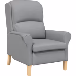 Ce fauteuil moderne et super confortable en gris clair est vraiment fait pour le style et le confort. C'est un très bon choix ...