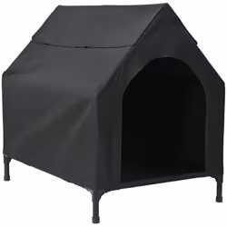 Cette maison pour chien moderne et étanche est le refuge idéal pour les chiens de toutes tailles. Avec son design rectangulai ...