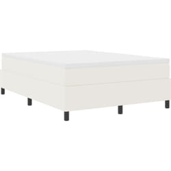 Vidaxl - lit box de Crème 160x200 cm en tissu corduroy
