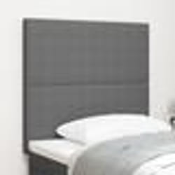 Tête de lit vidaXL Design Simple Gris Clair 90 cm en Tissu Velours Côtelé