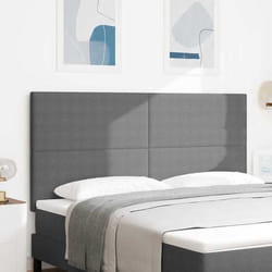 vidaXL Tête de lit Gris clair 180 cm Tissu en velours côtelé 3337732