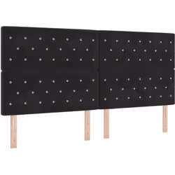 La tête de lit en velours capitonné fait un ajout stylé à n'importe quelle chambre. Son tissu en velours doux donne un côté l ...