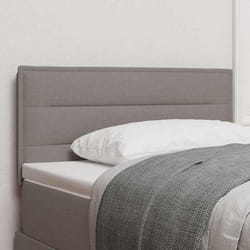 Tête De Lit Led Avec Des Lumières À Led Taupe 80 Cm Tissu Vidaxl