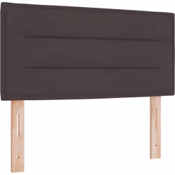 Cette têtière LED apporte une note moderne à ta chambre avec un tissu marron foncé chic qui s'intègre parfaitement dans plein ...