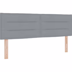 Cette tête de lit LED va moderniser ta chambre avec son tissu gris clair qui s'ajuste à plein de styles de déco. C'est exacte ...