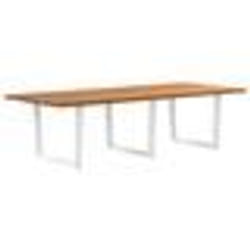 vidaXL Table à manger 280x120x74 cm bois de chêne massif rectangulaire
