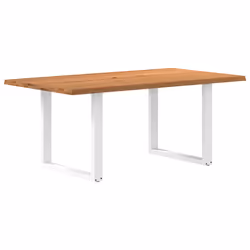VidaXL 3305240, Forme rectangulaire, Blanc, 2800 mm, 1200 mm, 740 mm, 65 kg