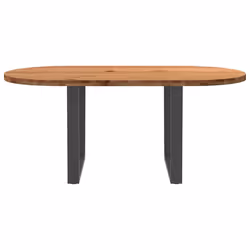VidaXL 3305436 table de cuisine et de salle à manger Forme ovale