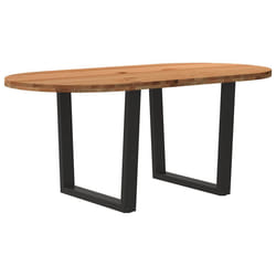 VidaXL 3305448 table de cuisine et de salle à manger Forme ovale