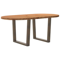 VidaXL 3305460 table de cuisine et de salle à manger Forme ovale