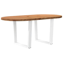 VidaXL 3305472 table de cuisine et de salle à manger Forme ovale