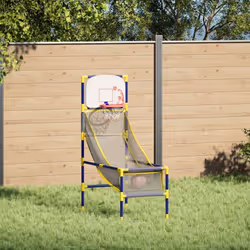 vidaXL Ensemble de jeu de basket-ball d'arcade avec ballon et pompe