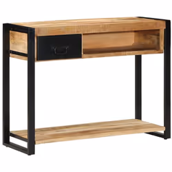 Cette console offre un grand espace de rangement tout en complétant la décoration de votre maison. Elle est parfaite pour le  ...