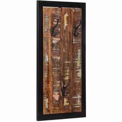 Maintenez votre couloir, salon ou tout autre endroit en ordre avec ce porte-manteau mural ! Matériau robuste et stable : le b ...