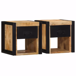 VidaXL 4015951, Bois de mango, 400 mm, 350 mm, 400 mm, 2 pièce(s)