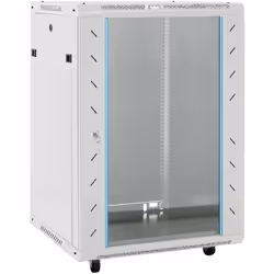 Ce coffret de réseau 15U est conçu pour vous aider à garder vos accessoires réseau en ordre. Structure solide : cette armoire ...