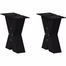 Ces pieds de table basse allient forme et fonctionnalité. C'est le choix idéal pour personnaliser votre table basse. Matériau ...