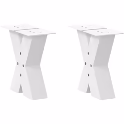 Ces pieds de table basse allient forme et fonctionnalité. C'est le choix idéal pour personnaliser votre table basse. Matériau ...