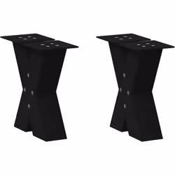Ces pieds de table basse allient forme et fonctionnalité. C'est un choix idéal pour personnaliser votre table basse. Matériau ...