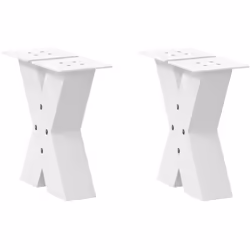 Ces pieds de table basse allient forme et fonctionnalité. C'est le choix idéal pour personnaliser votre table basse. Matériau ...