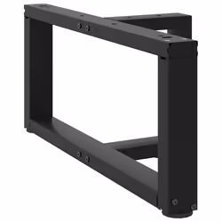 VidaXL 4013032, Métal, Noir, Intérieure, 250 mm, 430 mm, 600 mm