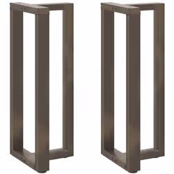 Ces pieds de table de bar allient forme et fonctionnalité. C'est le choix idéal pour personnaliser votre table de bar. Matéri ...