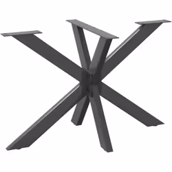 Ce pied de table à manger allie forme et fonctionnalité. C'est le choix idéal pour personnaliser votre table à manger. Matéri ...