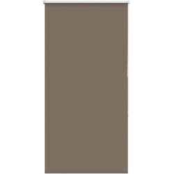 Store enrouleur occultant café 65x130cm largeur du tissu 60,7cm vidaXL
