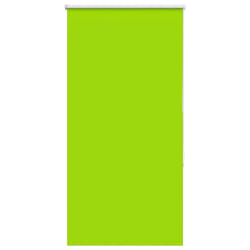 vidaXL Store enrouleur occultant - Vert feuille, 80,7 cm largeur tissu - Polyester