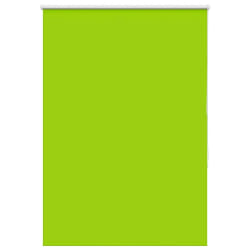 vidaXL Store enrouleur occultant - Vert feuille 90,7 cm