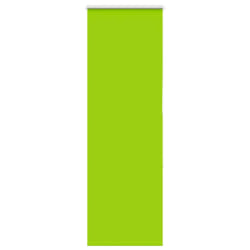 vidaXL Store enrouleur occultant - Vert feuille, 35,7 cm largeur tissu - Polyester
