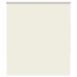 Store Enrouleur Occultant Blanc Cassé 130x150 Cm Largeur Tissu Vidaxl