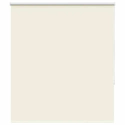 vidaXL Store enrouleur occultant blanc cassé 135x150 cm largeur tissu store de jour et de nuit store de cuisine store 4011655